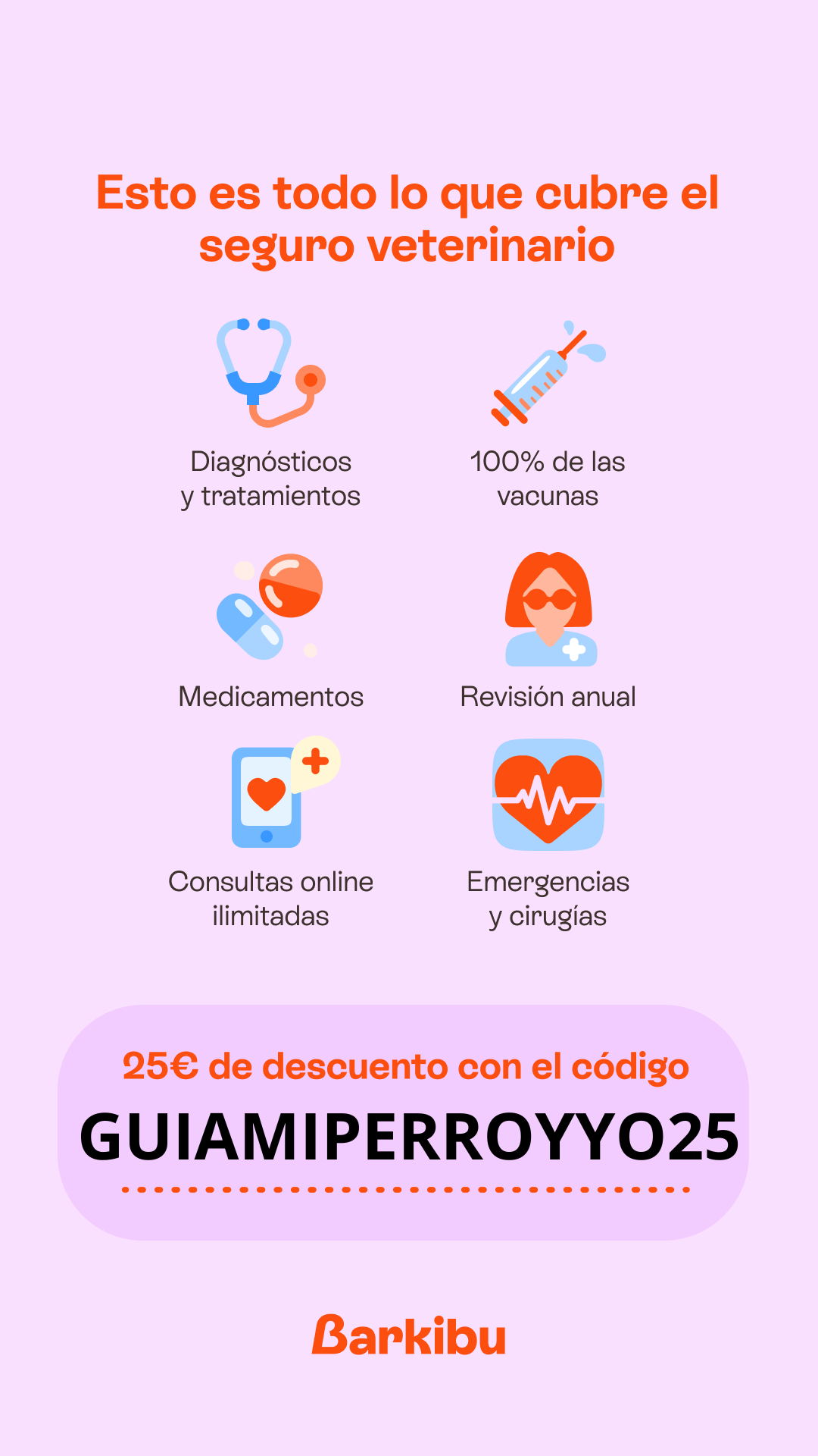 Qué cubre Barkibu para perros mayores