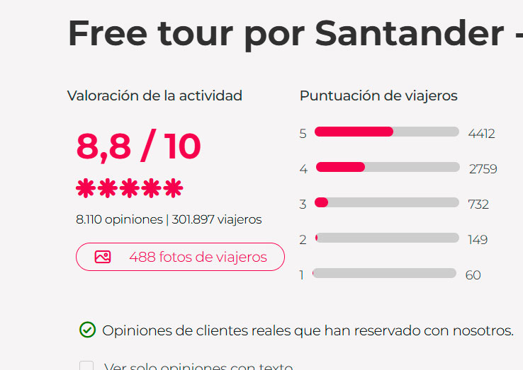 Free tour Santander con perro - Civitatis
