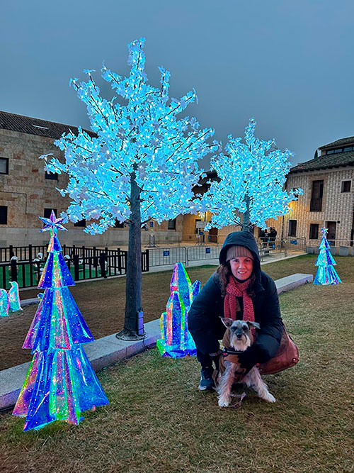 Perro en Salamanca, Castilla y León