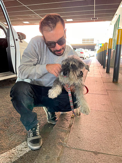 Perros en Tranporte Público en Madrid